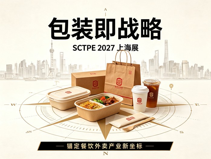 包装即战略:SCTPE 2027上海国际餐饮外卖包装展览会锚定餐饮外卖产业新坐标