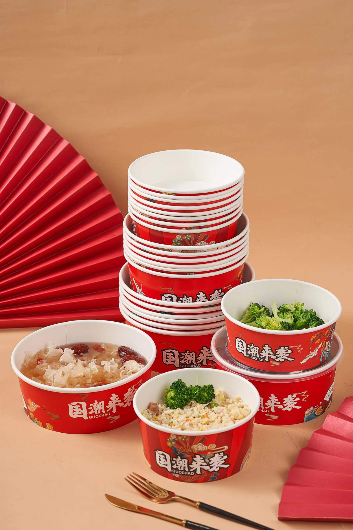 一次性纸餐盒由山东美诺包装提供